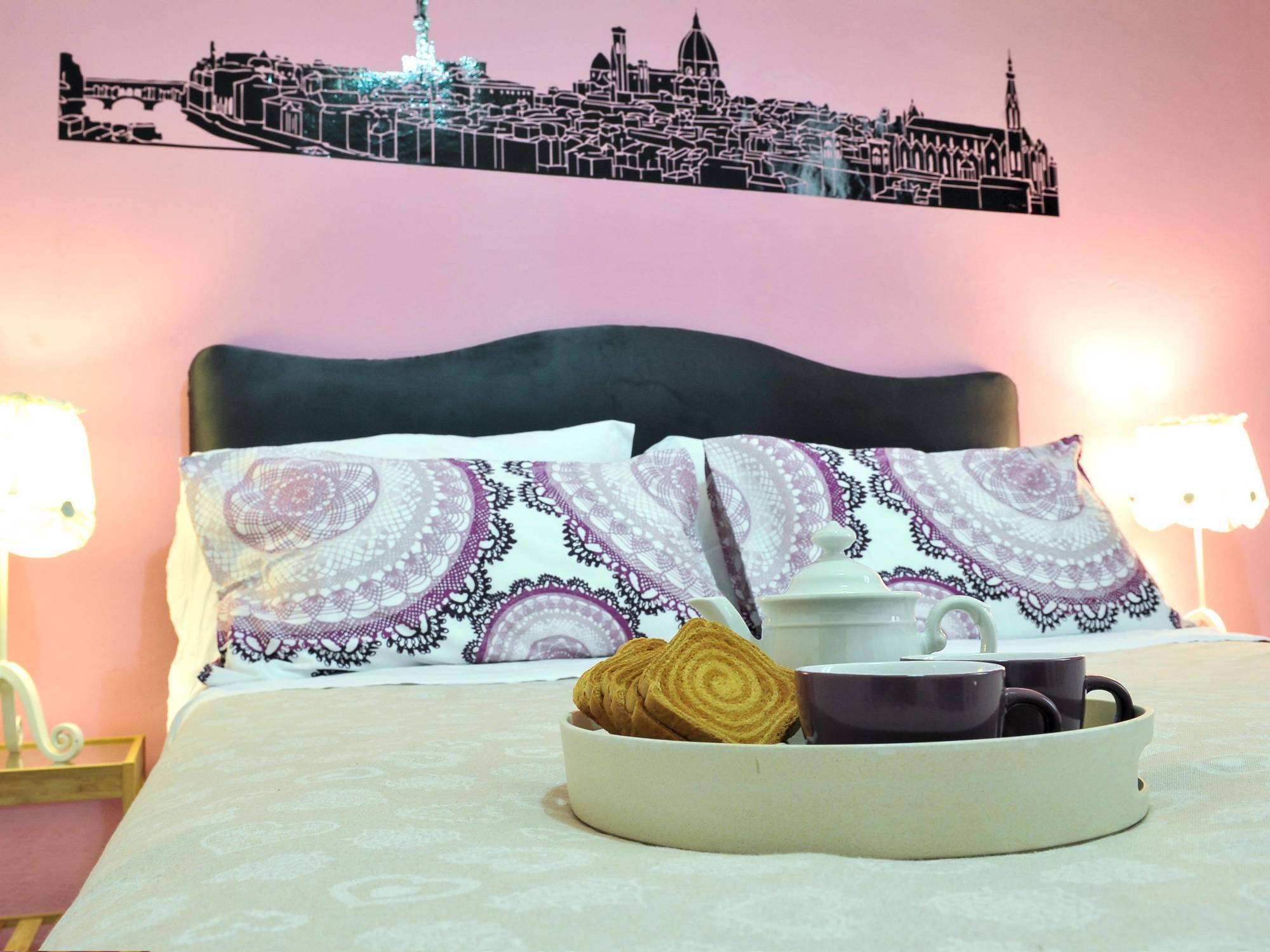 B&B Da Mila Florenz Exterior foto